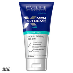 Eveline Cosmetics X-Tream Men Matt Face Cleansing Gel 6 in 1 150ml