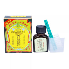 Peacock Powder Black Hair Dye 6gm made in china