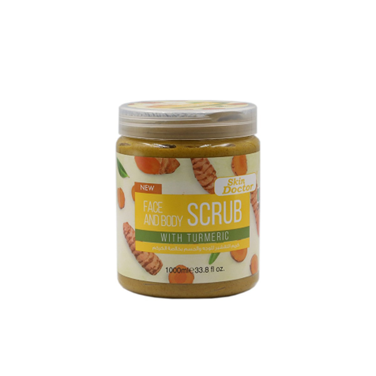 Skin Doctor Face & Body Scrub With Turmeric 1000ml