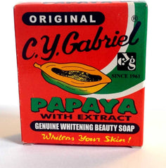 C.Y.Gabriel Papaya Extract Genuine Whitening Beauty Soap 135gm