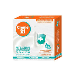 Creme 21 Antibacterial Moisturising Cream Soap 3x125gm