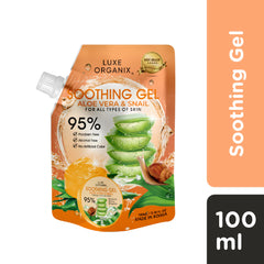 Luxe Organix Aloe Vera & Snail Soothing Gel
