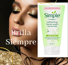Simple Kind to Skin Facial Wash Gel for sensitive skin