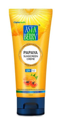 Astaberry Papaya Sunscreen Crème SPF 50 – Lightweight Daily Sun Crème
