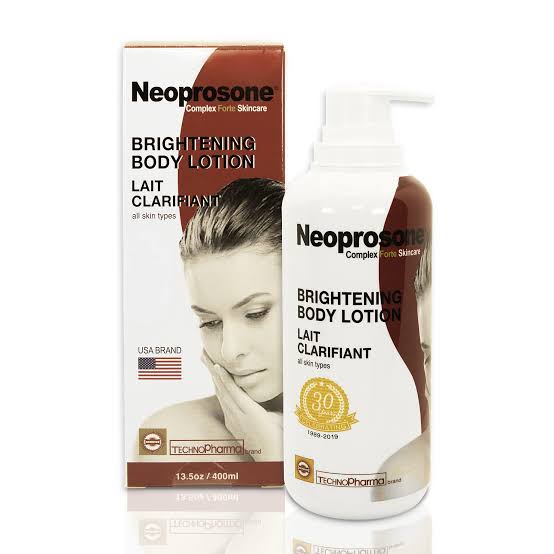 Neoprosone Complex Forte Skincare Brightening Body Lotion 400ml
