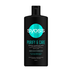 Syoss Purify & Care Shampoo Fresh-Clean Technology 500ml