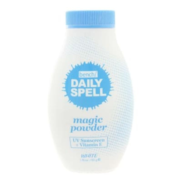 Daily spell magic powder UV Sunscreen + Vitamin E White 50GM saffronskins.com™ 