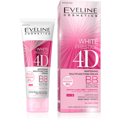 Eveline Cosmetics White Prestige 4D Whitening MultiFunction Cream BB 50ml