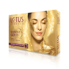 Lotus Herbals Radiant Gold Cellular Glow Facial Kit