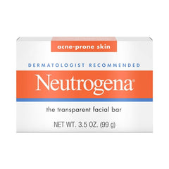 Neutrogena Acne-Prone Skin Facial Cleansing bar Soap 100gm
