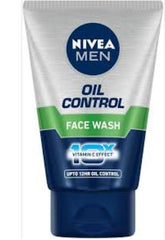 NIVEA MEN Face Wash, Oil Control With Vitamin C, 50g