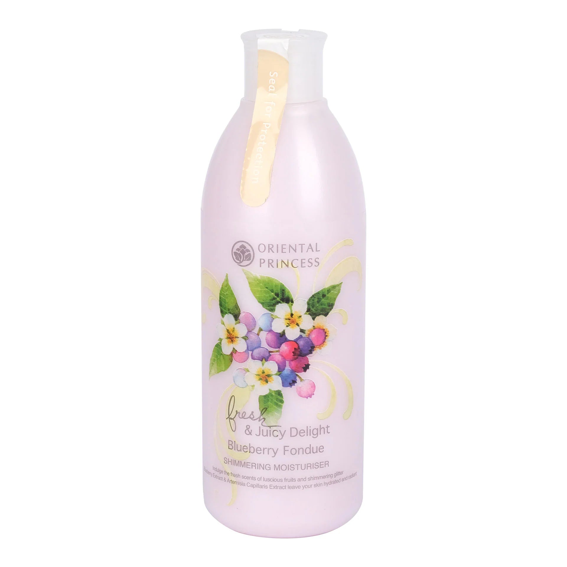 Oriental Princess Fresh & Juicy Delight Blueberry Fondue shimmering Moisturiser 250ml
