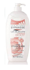 Byphasse LOT DE 3 - Caresse lait de douche rose musquée+6++